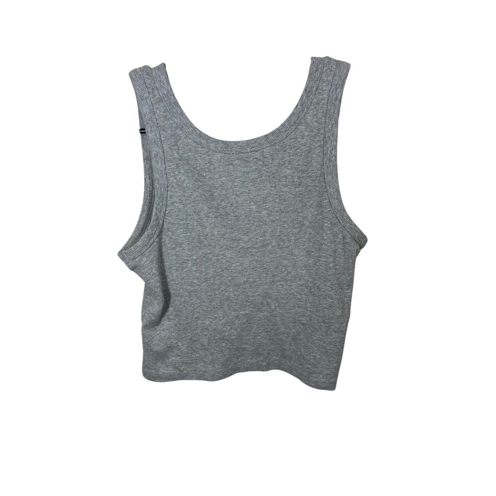 Keith Haring Gray Graphic Crop Tank Top Women's NYC Streetwear Art Pop M - Picture 5 of 5